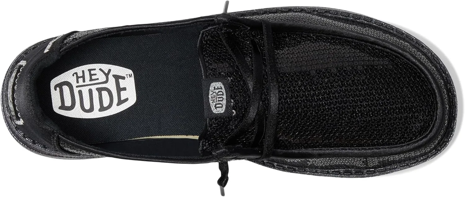 Hey Dude Women's Wendy Disco Sequin Loafer
