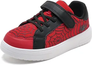IceUnicorn Kids Girls Sneakers Lightweight Causal Walking Shoes Low Top Elastic Lace Sneaker with Hook and Loop(Toddler/Little Kid/Big Kid)