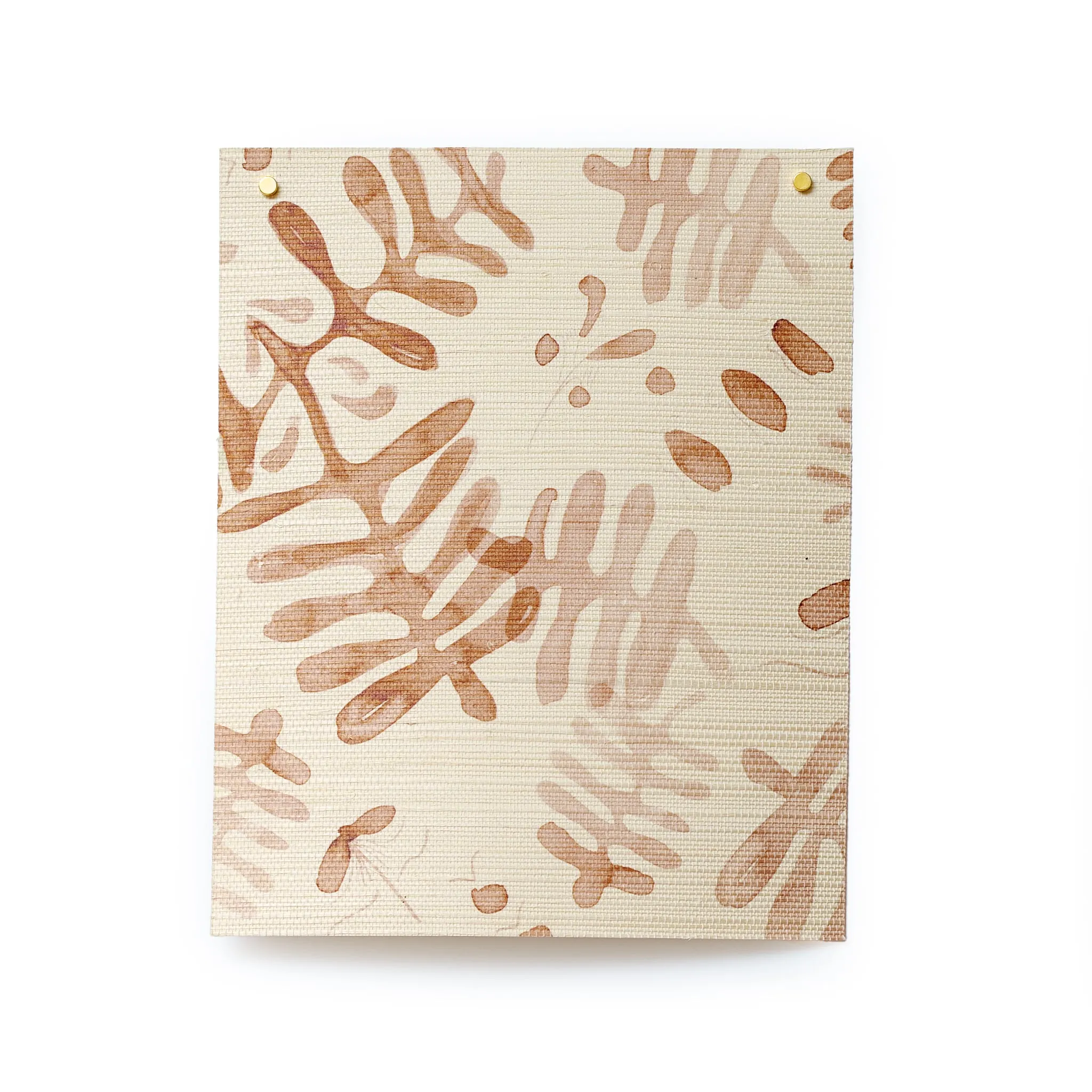 Italian Leaf, Loafer - Grasscloth Wallpaper