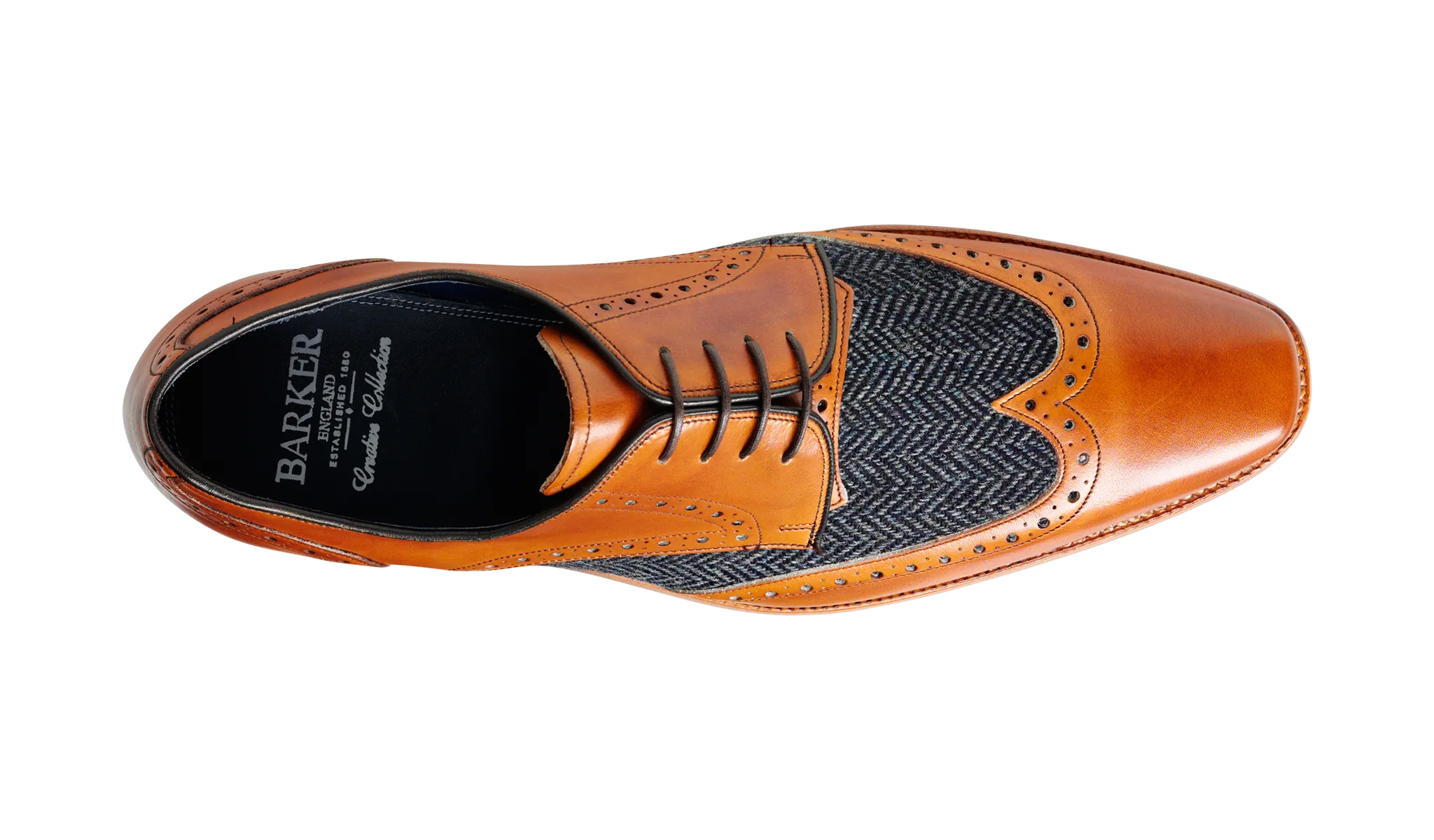 Jackson - Cedar Calf / Blue Tweed