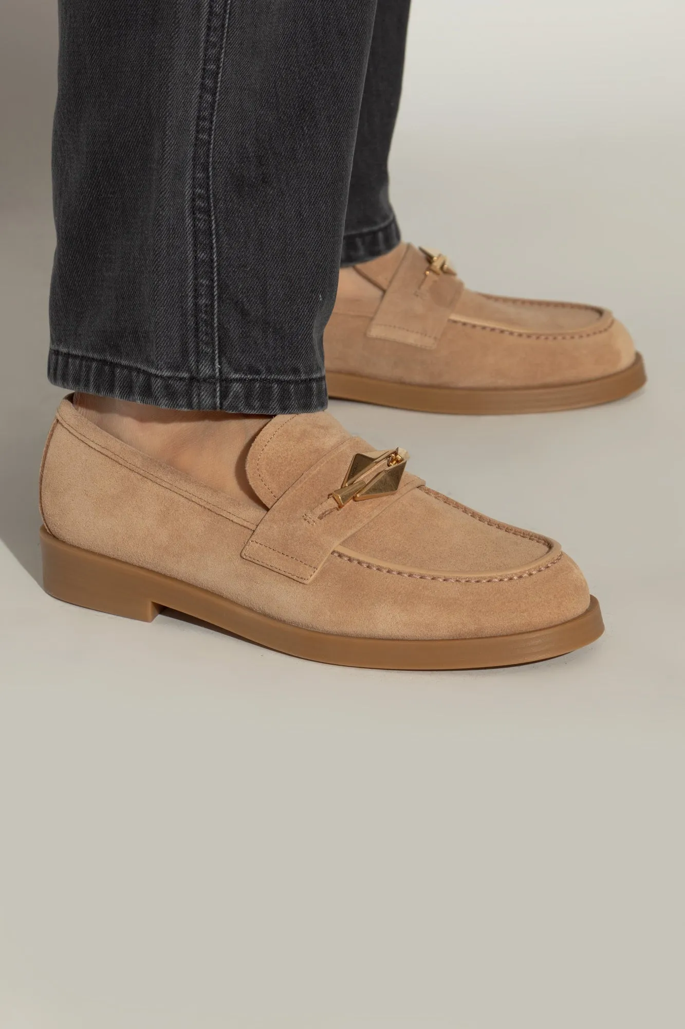 Jimmy Choo Suede Shoes Maddie Type Loafers