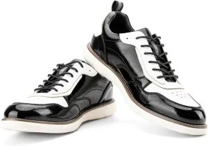 JITAI Men's Oxford Shoes,Dress Shoes Lace-up Wingtip Brogue Shoe Mens Lightweight Fashion Shoes.