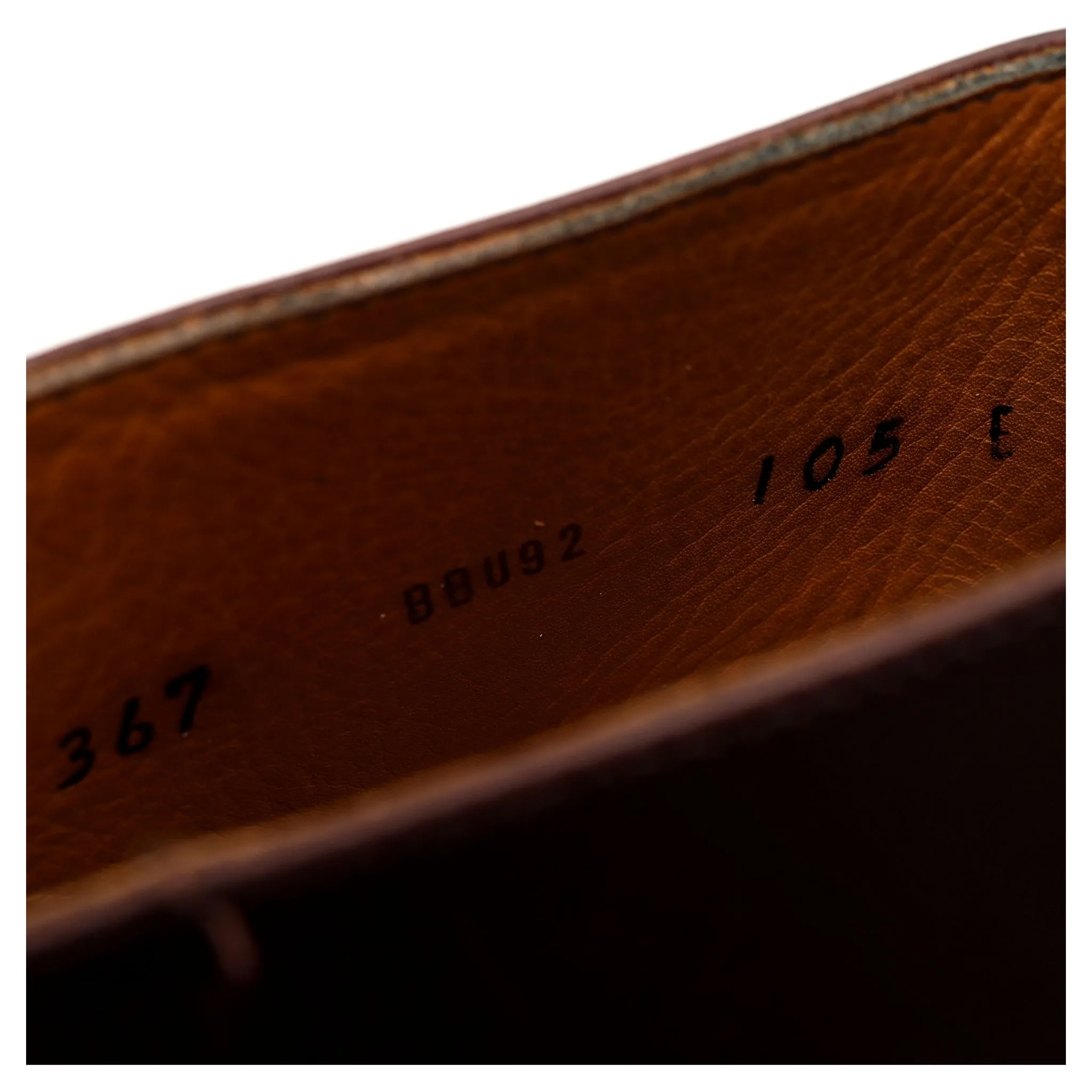 'Johnson' Brown Leather Boots UK 9.5 US 10.5 E