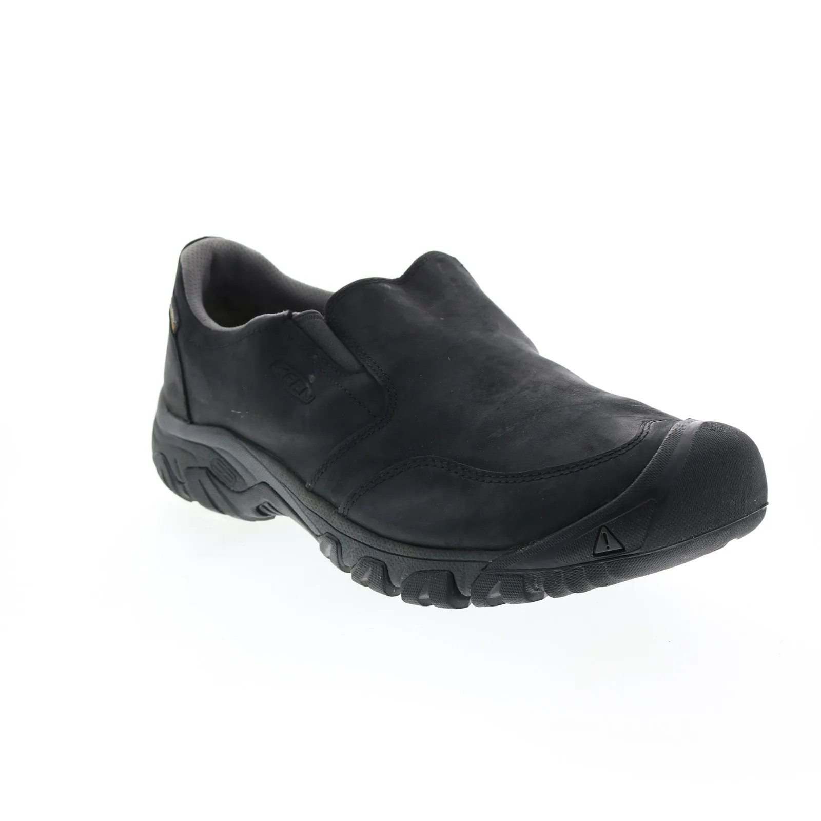 Keen Brixen II Slip-On 1019932 Mens Black Leather Slip On Hiking Boots