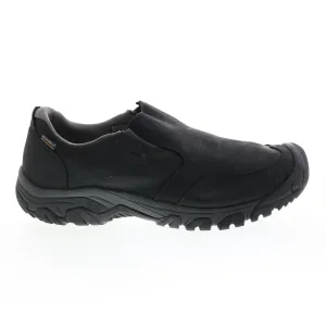 Keen Brixen II Slip-On 1019932 Mens Black Leather Slip On Hiking Boots