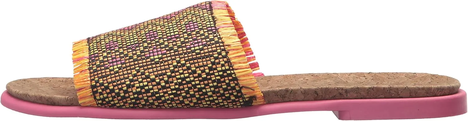 Kenneth Cole REACTION Women's Jel-OUS 2 Woven Slip on Slide Sandal