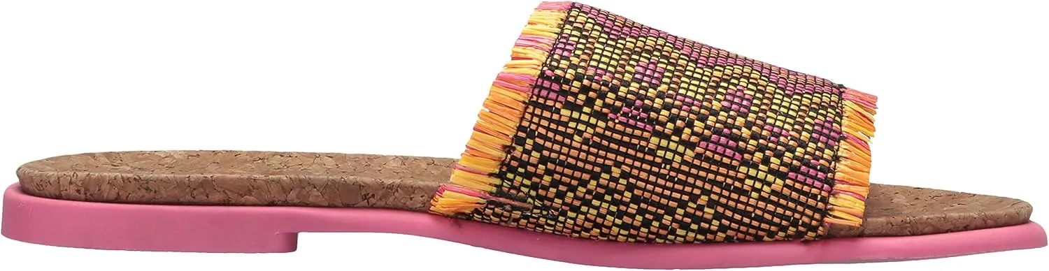 Kenneth Cole REACTION Women's Jel-OUS 2 Woven Slip on Slide Sandal