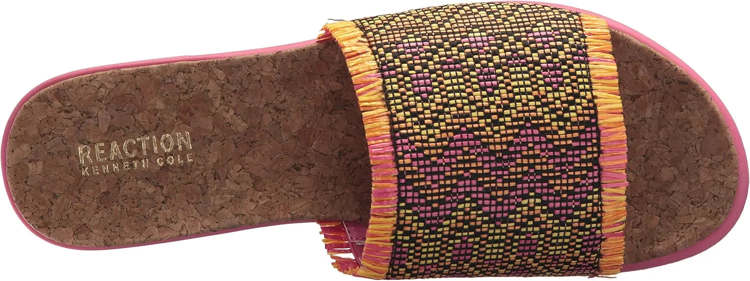 Kenneth Cole REACTION Women's Jel-OUS 2 Woven Slip on Slide Sandal