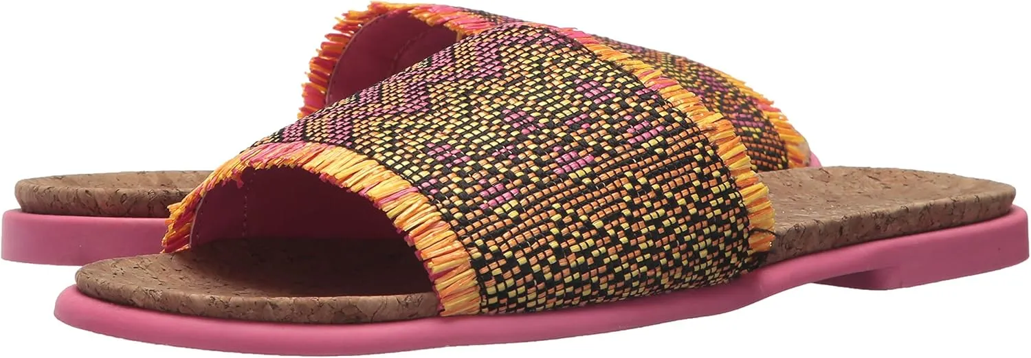 Kenneth Cole REACTION Women's Jel-OUS 2 Woven Slip on Slide Sandal