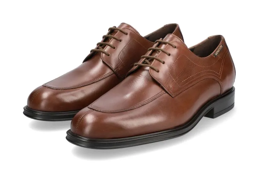 'Korey' men's smart city dressed lace-up shoe - brown