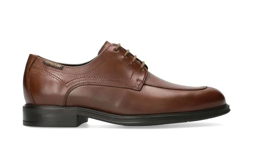 'Korey' men's smart city dressed lace-up shoe - brown