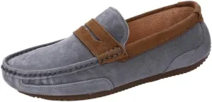 Loafers for Men Round Toe Lightweight Resistant Flexible Party Fashion Slip On