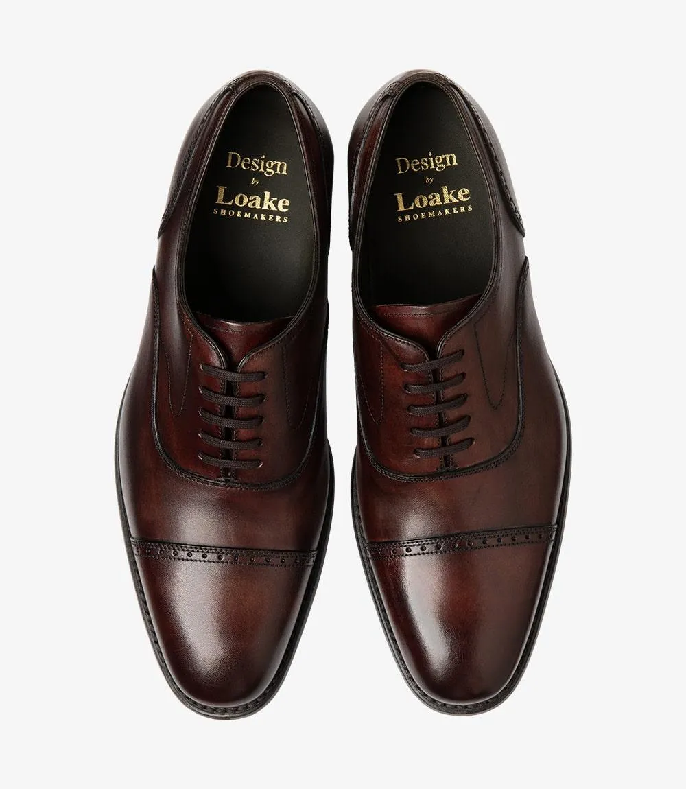 Loake HUGHES BURGUNDY