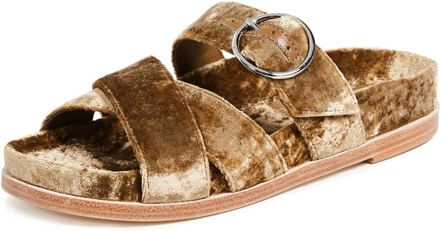 LOEFFLER RANDALL Women's Patti-CVL Slide Sandal, Sienna, 9.5 Medium US