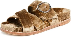 LOEFFLER RANDALL Women's Patti-CVL Slide Sandal, Sienna, 9.5 Medium US