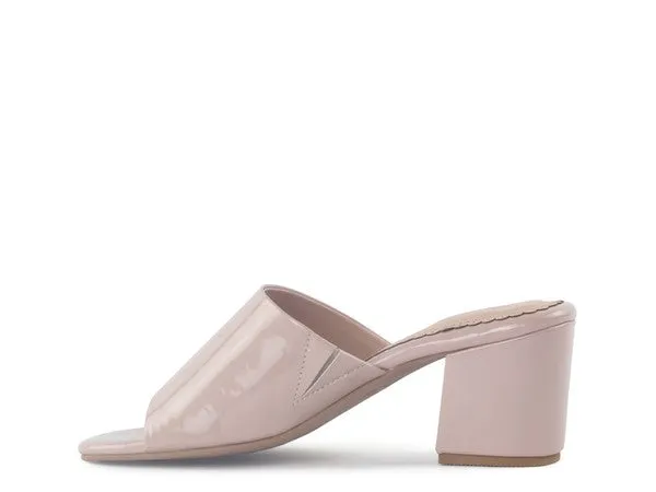 London Rag Dumplinn Slip-On Block Heel Sandal