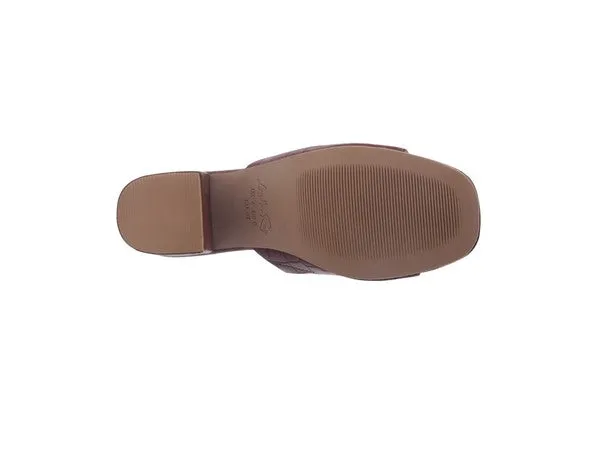 London Rag Dumplinn Slip-On Block Heel Sandal