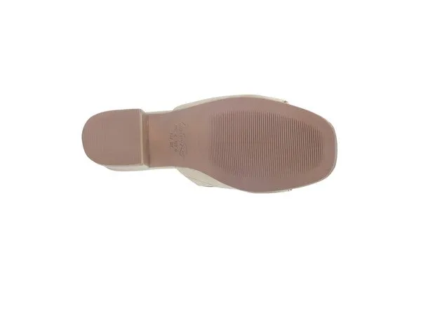 London Rag Dumplinn Slip-On Block Heel Sandal