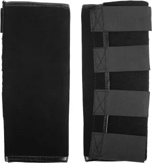 Luwint Cowhide Leather Kids Leg Gaiters, Adjustable Snake Bite Protection Calf Gaiters Lower Leg Boots Gaiter for Outdoors