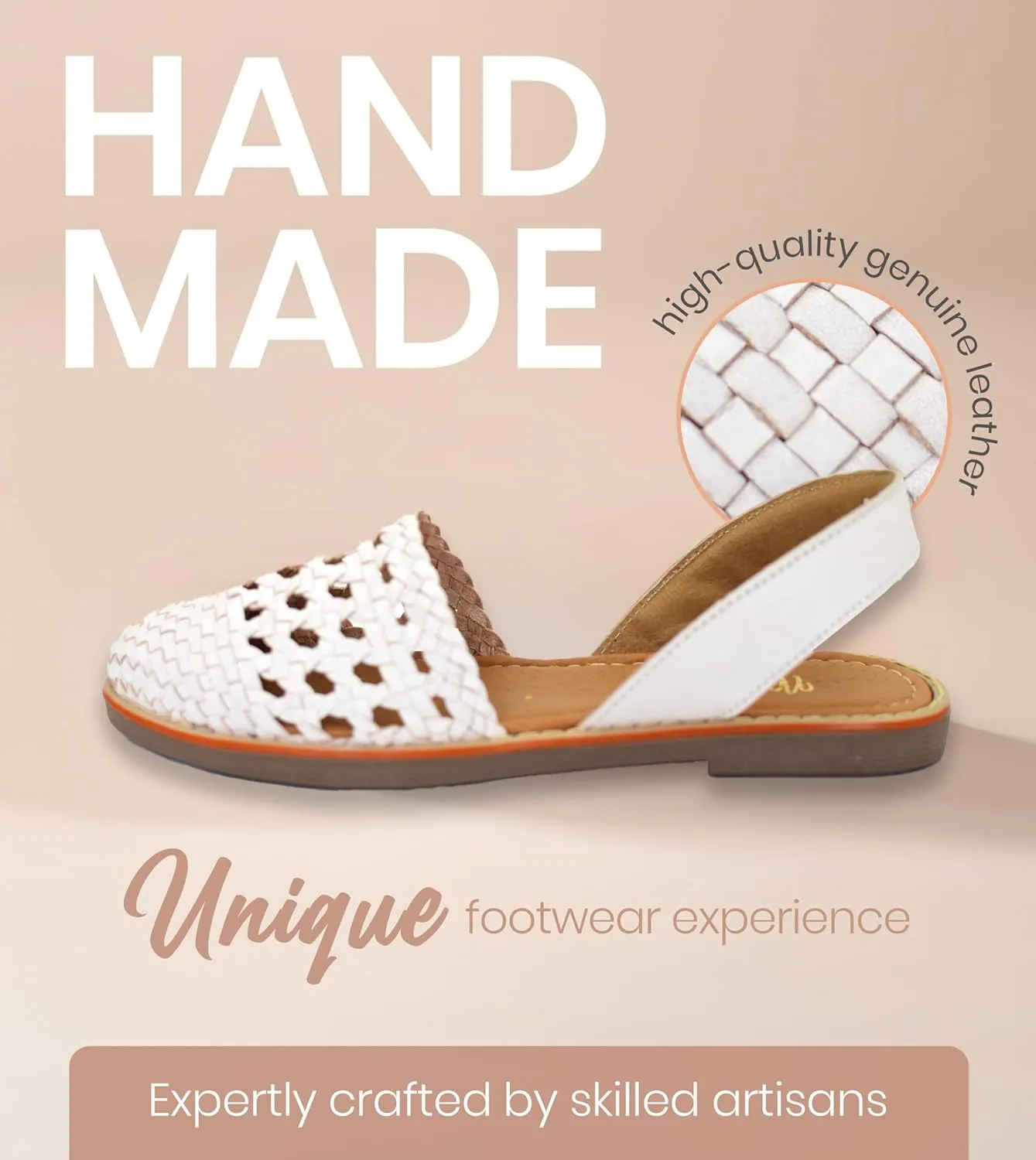 Macarena Collection Womens Shoes Leather Sandals for Women | Huarache Handmade Mexican Sandals Women | Comfortable & Stylish Womens Sandals 2340