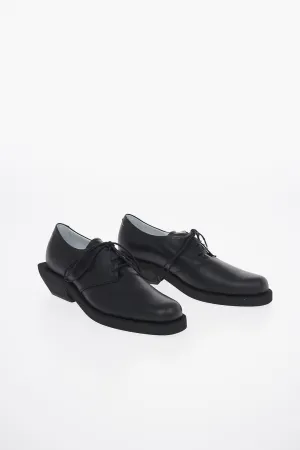 Maison Margiela MM6 5cm Leather Oxford Shoes with Heel