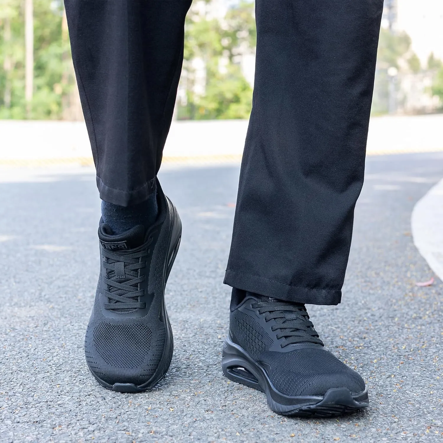 MEHOTO Wide Toe Box Shoes for Men Arch Support Air Running Shoes Tennis Fashion Walking Sneaker Wide Width Orthotic Shoe for Plantar Fasciitis Size 8-13