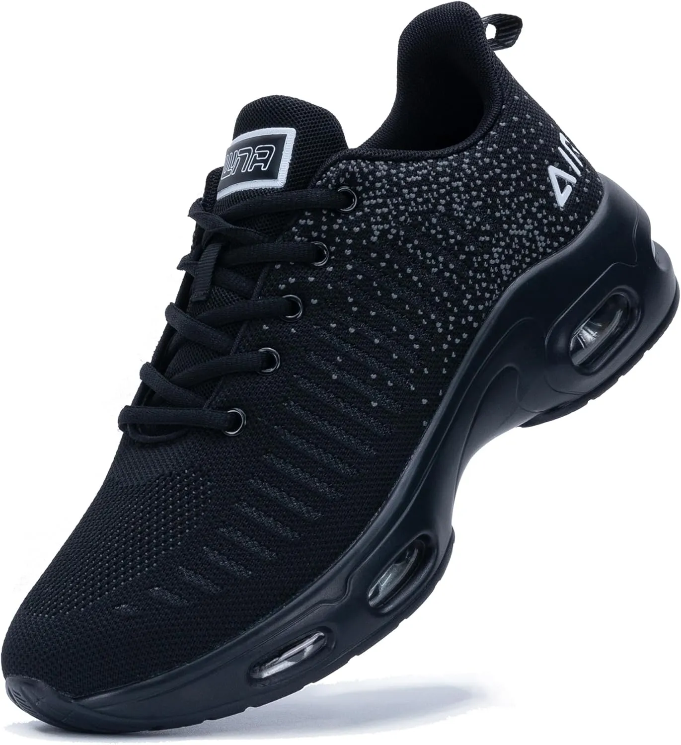 Men's Air Running Shoes Tennis Jogging Gym Fashion Sneaker Lightweight Knitting Breathable Athletic Walking Shoes US 7-12.5