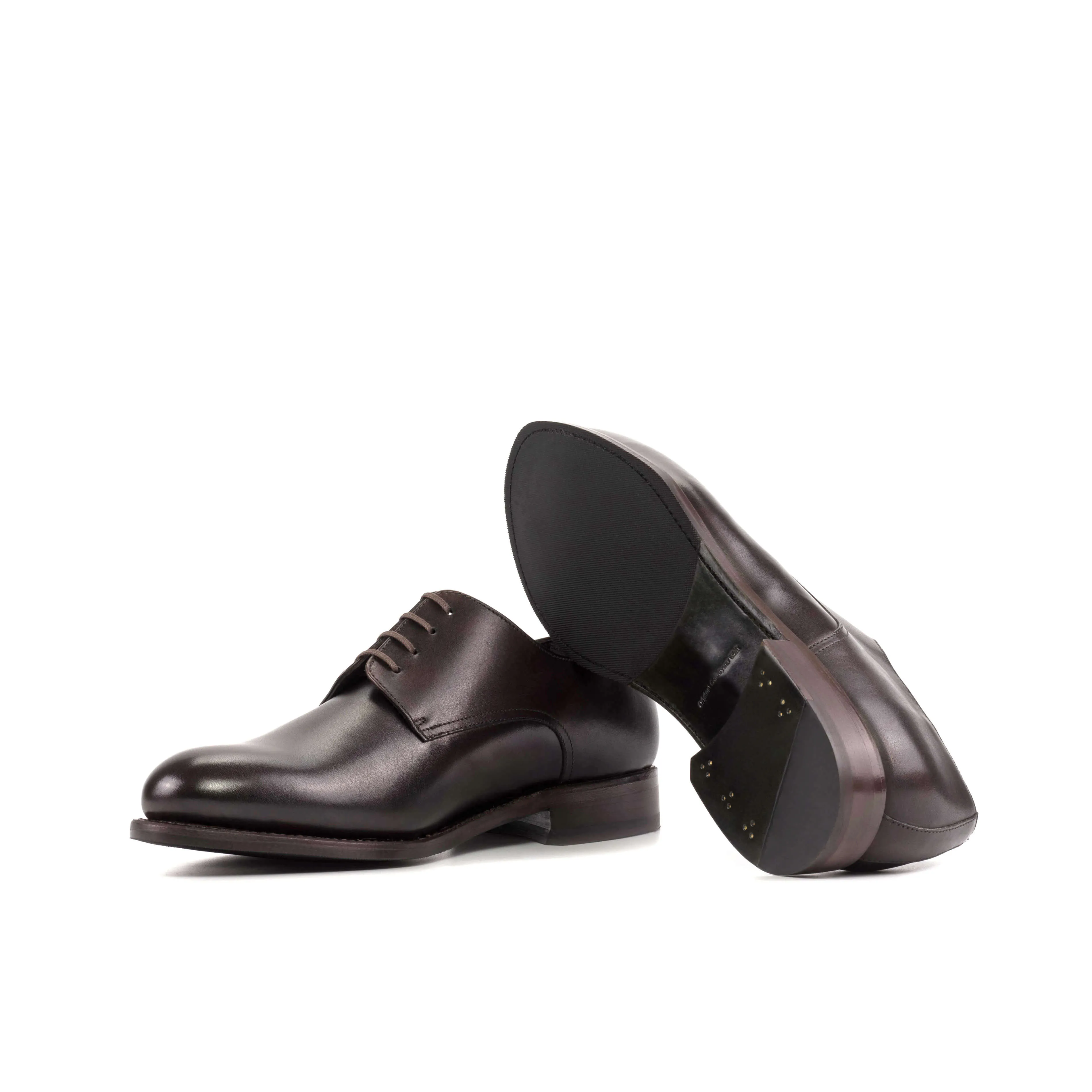 Men's Bespoke Brown Derby Shoes