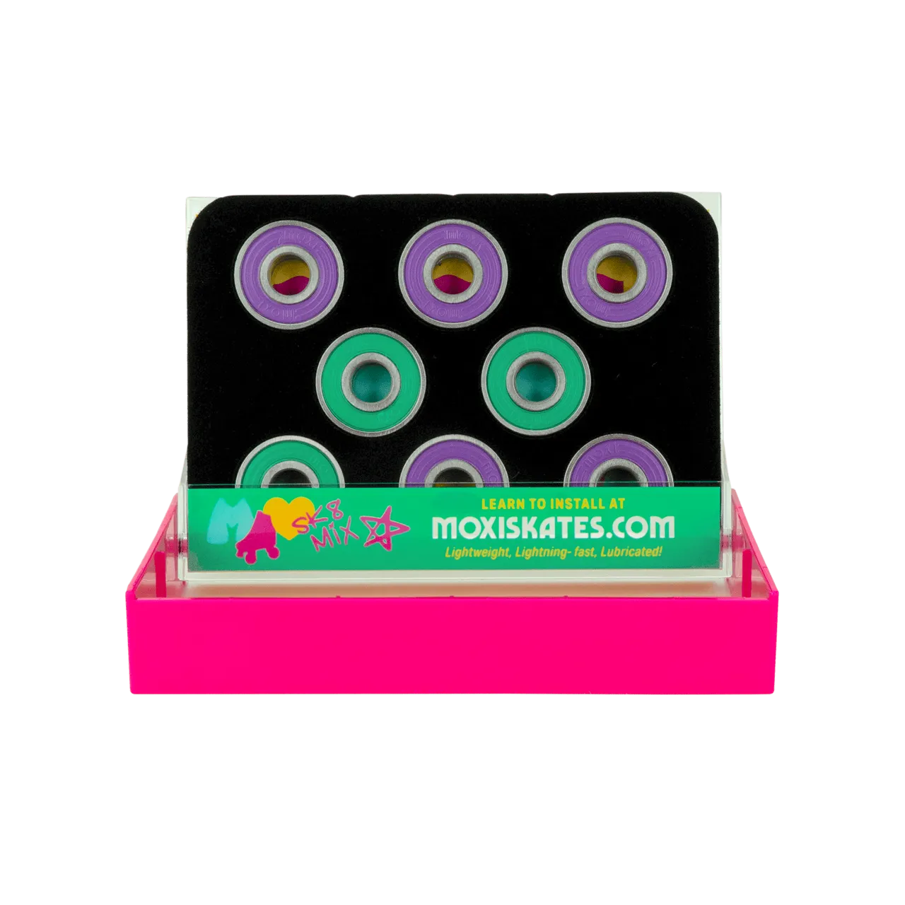 Moxi Skates - Mixtape Bearings - Set of 16 Bearings