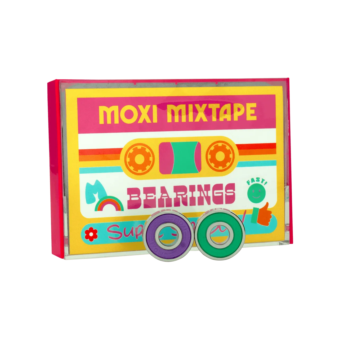 Moxi Skates - Mixtape Bearings - Set of 16 Bearings