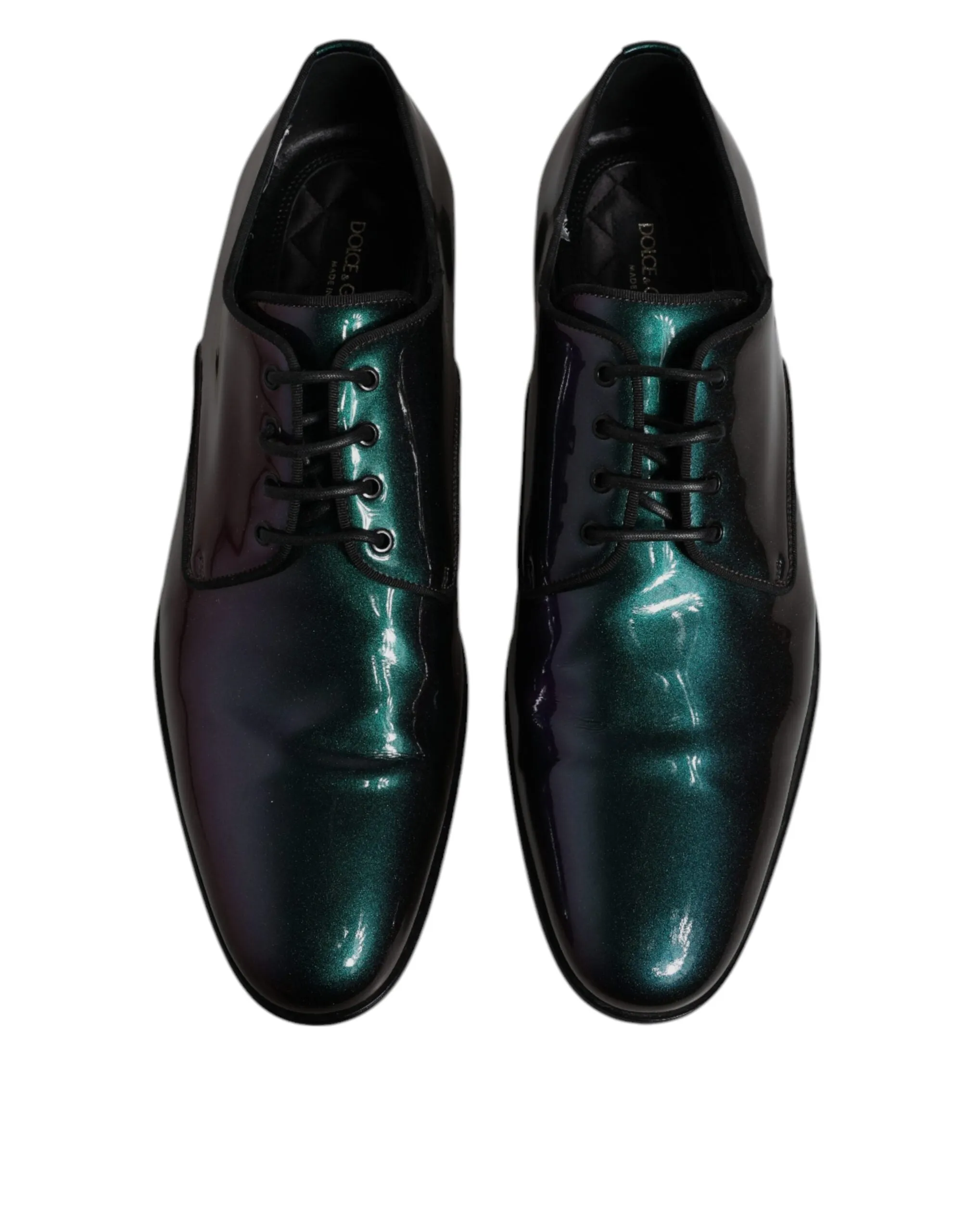 Multicolor Leather Men Gabbana Dress Dolce Smart Shoes Patent Bundle deal Peacock & Derby