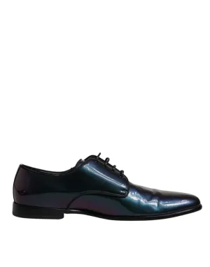 Multicolor Leather Men Gabbana Dress Dolce Smart Shoes Patent Bundle deal Peacock & Derby