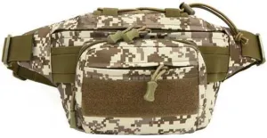 Multifuntional Army Fan Shoulder Bag,Waist Bag,Chest Bag,Tactical Pouch for Outdoor Activities