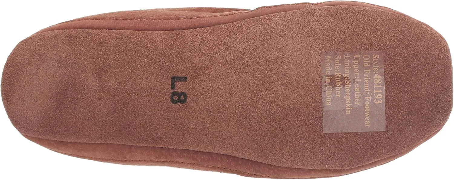 Old Friend Women's Soft-Sole Moccasin Slipper