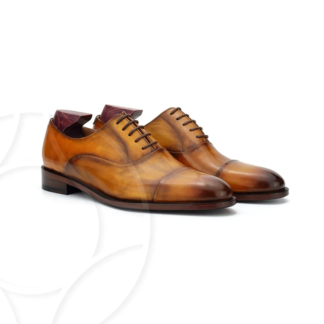 OPRA Premium Oxford Handcrafted in Patina Leather