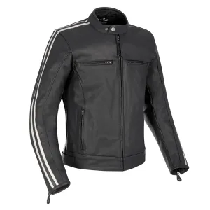Oxford OXFORD BLADON LEATHER JACKET BLACK XL