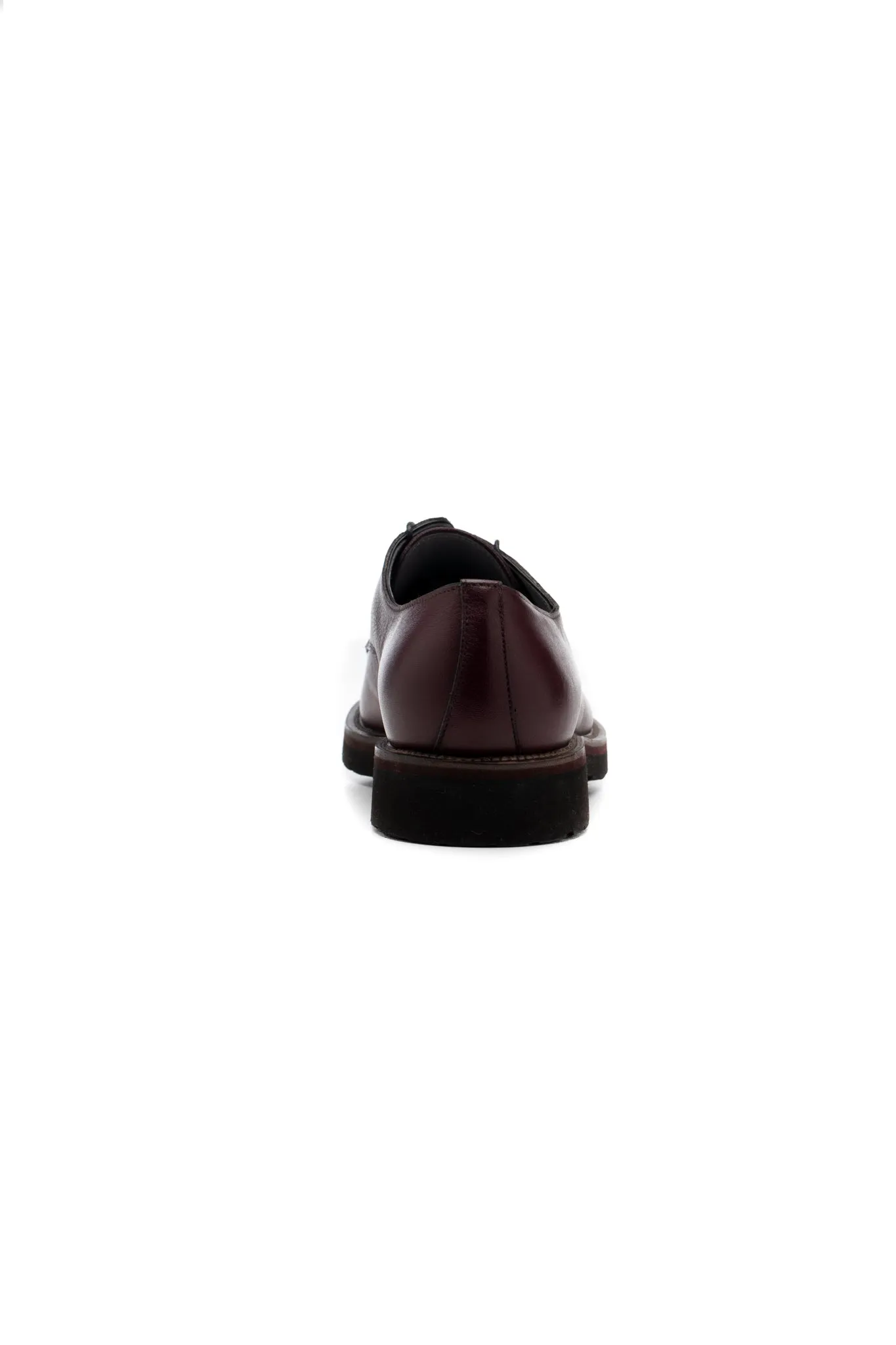 Pantofi business derby bordeaux