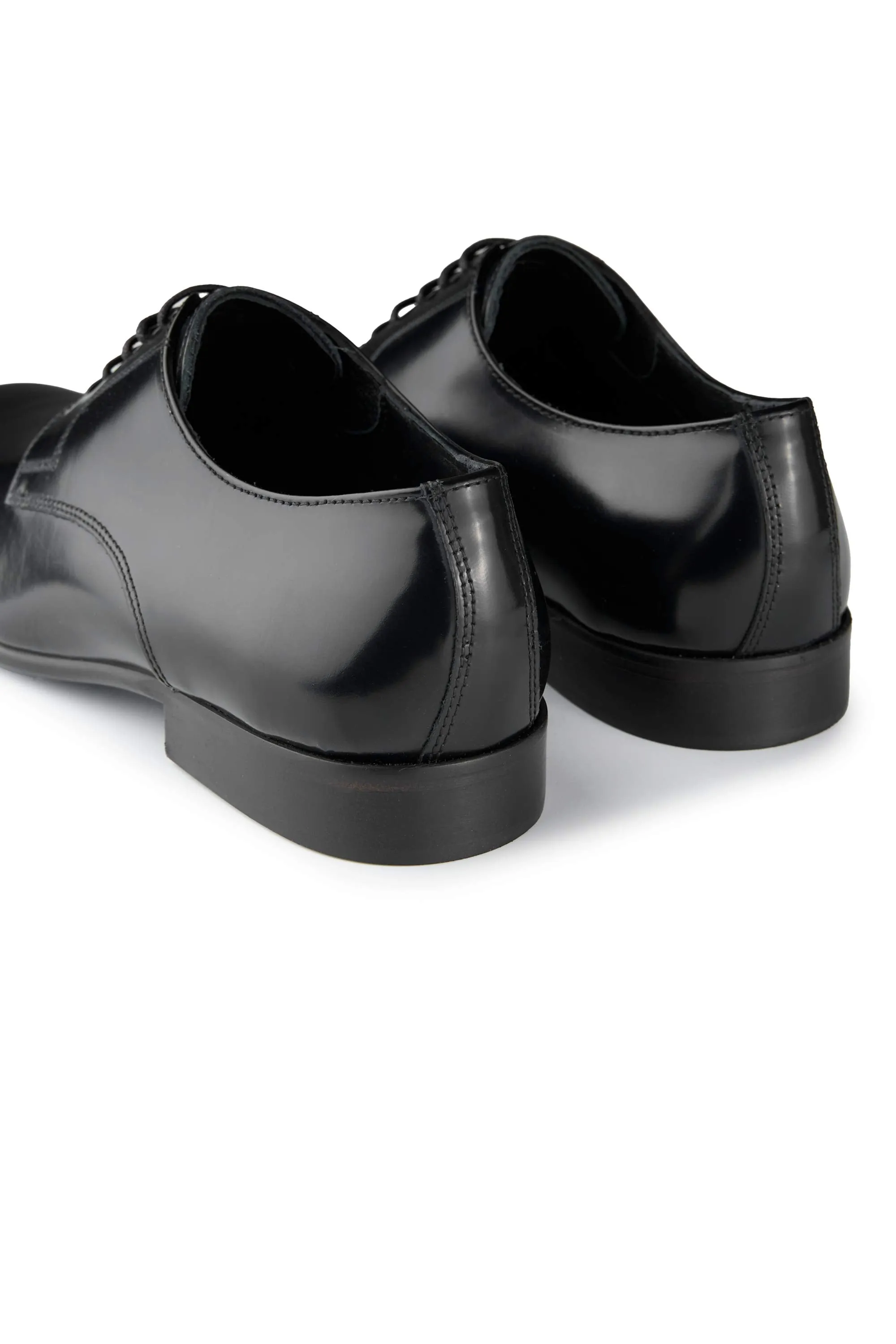 Polished Leather Formal Derby Shoes