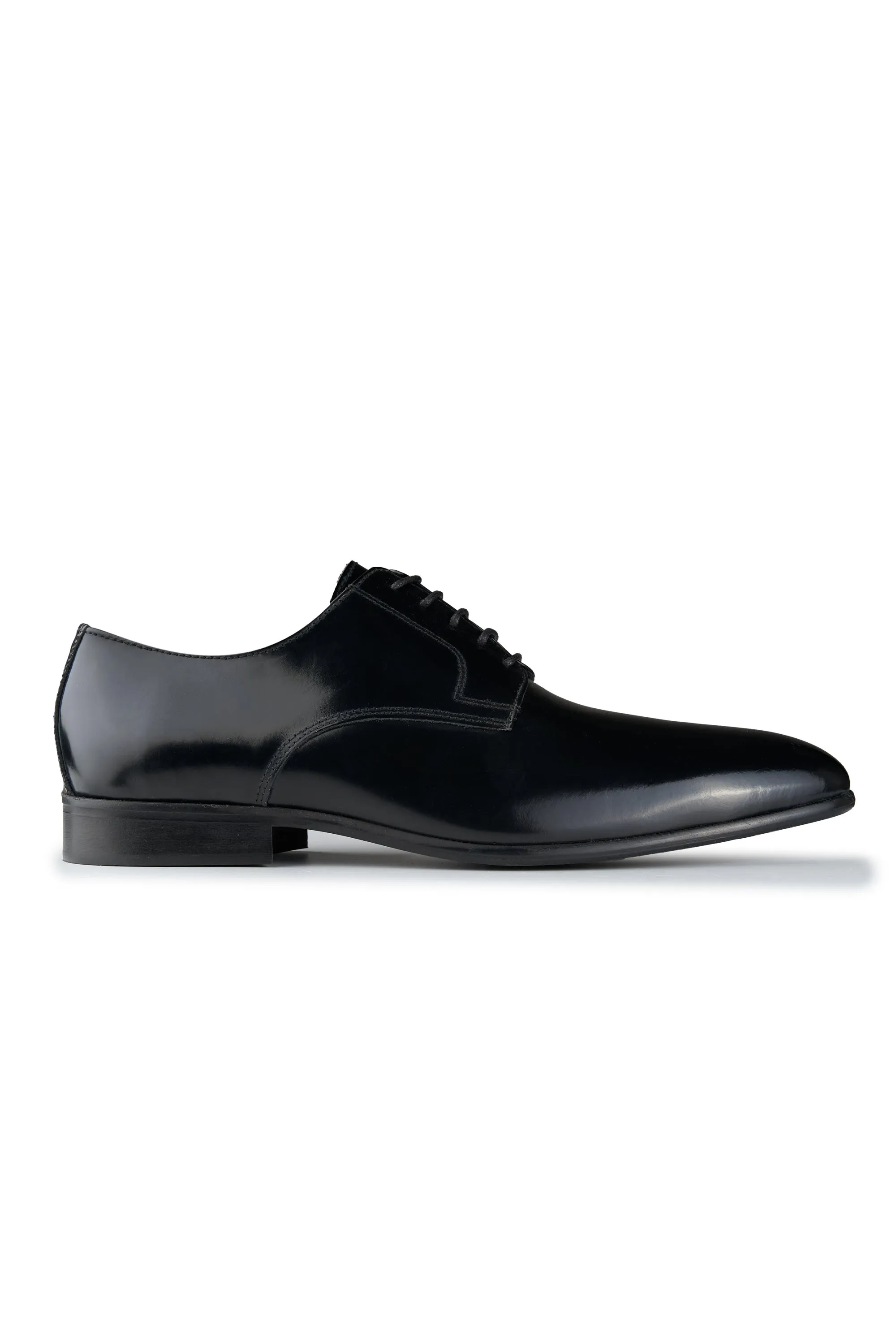 Polished Leather Formal Derby Shoes