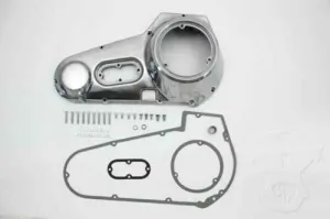 Polished Outer Primary Cover Kit for Harley Davidson by V-Twin