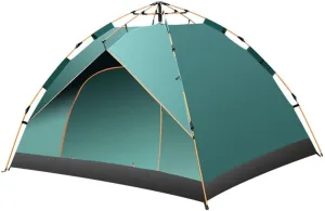 Portable Camping Tent 2-3 Person Outdoor Tents Easy to Pitch, Windproof Waterproof Dome Tent Instant Automatic Pop Up Tent Perfect Beach Outdoor Hiking Hunting Fishing