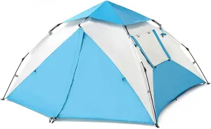 Portable Dome Tents Outdoor Campiinstant Pop-Up Tents, Automatic Quick-Openisun Protection Rainproof, for Beach Barbecue Hikipicnic