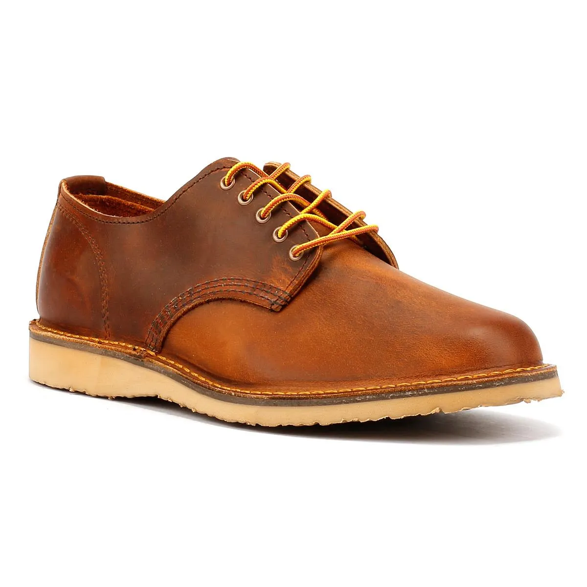 Red Wing Shoes Weekender Oxford Rough & Tough Leather Men's Copper Lace-Up Shoes