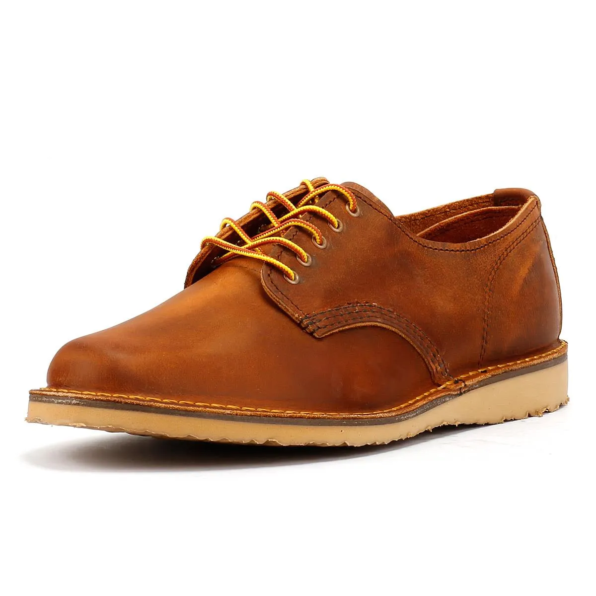 Red Wing Shoes Weekender Oxford Rough & Tough Leather Men's Copper Lace-Up Shoes
