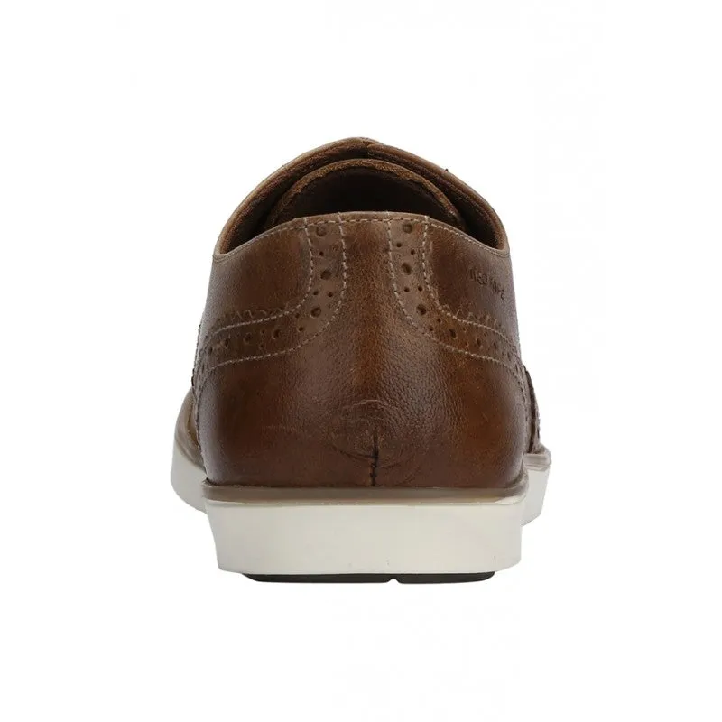 RedTape Men Tan Brogue Shoes