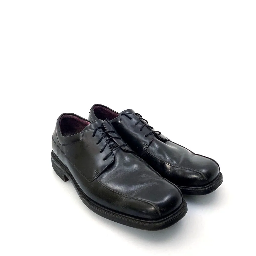 Rockport Leather Oxford Dress Shoes | 10M | Black Leather | Lace-Up | EUC