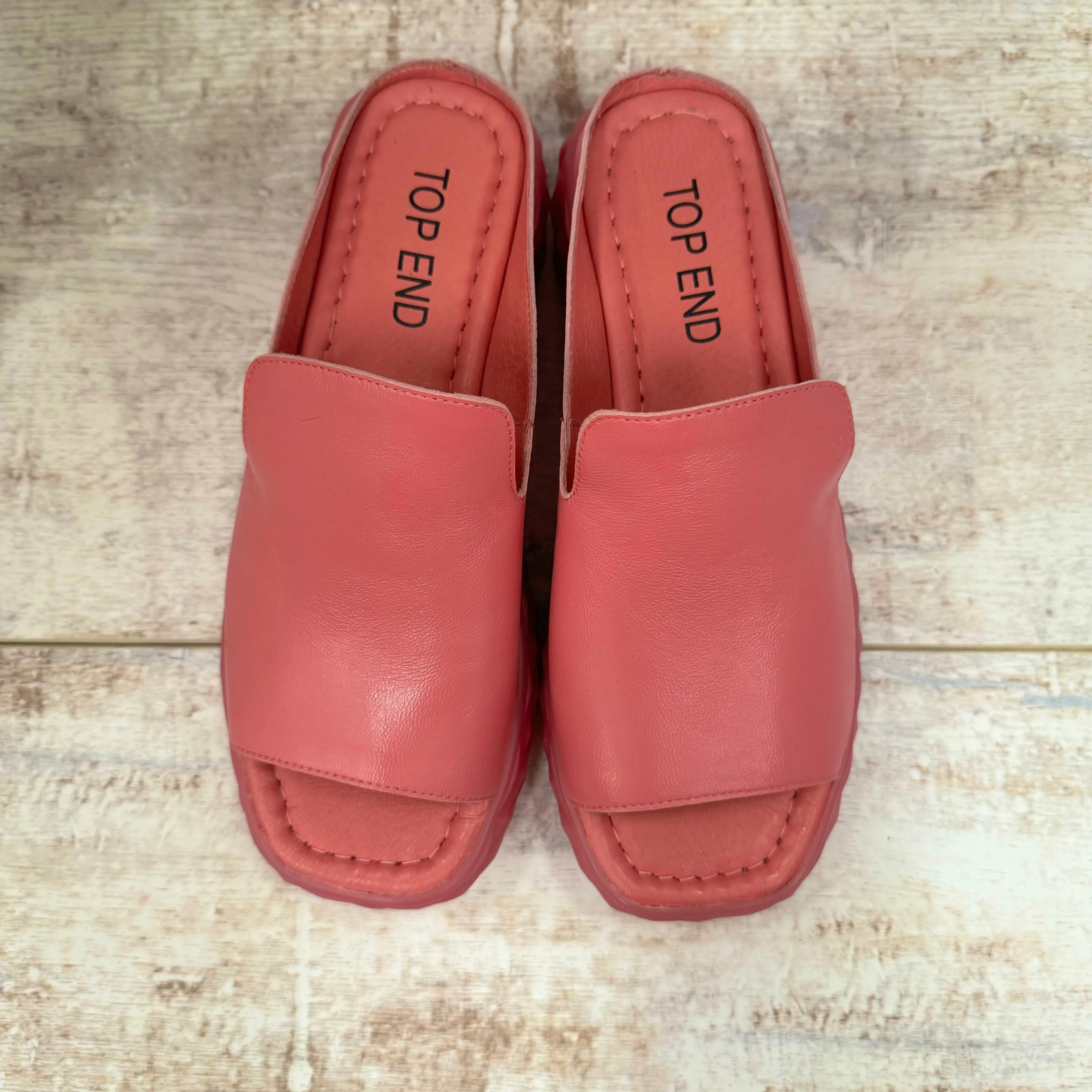 Rosabel Leather Slides
