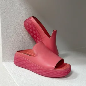 Rosabel Leather Slides