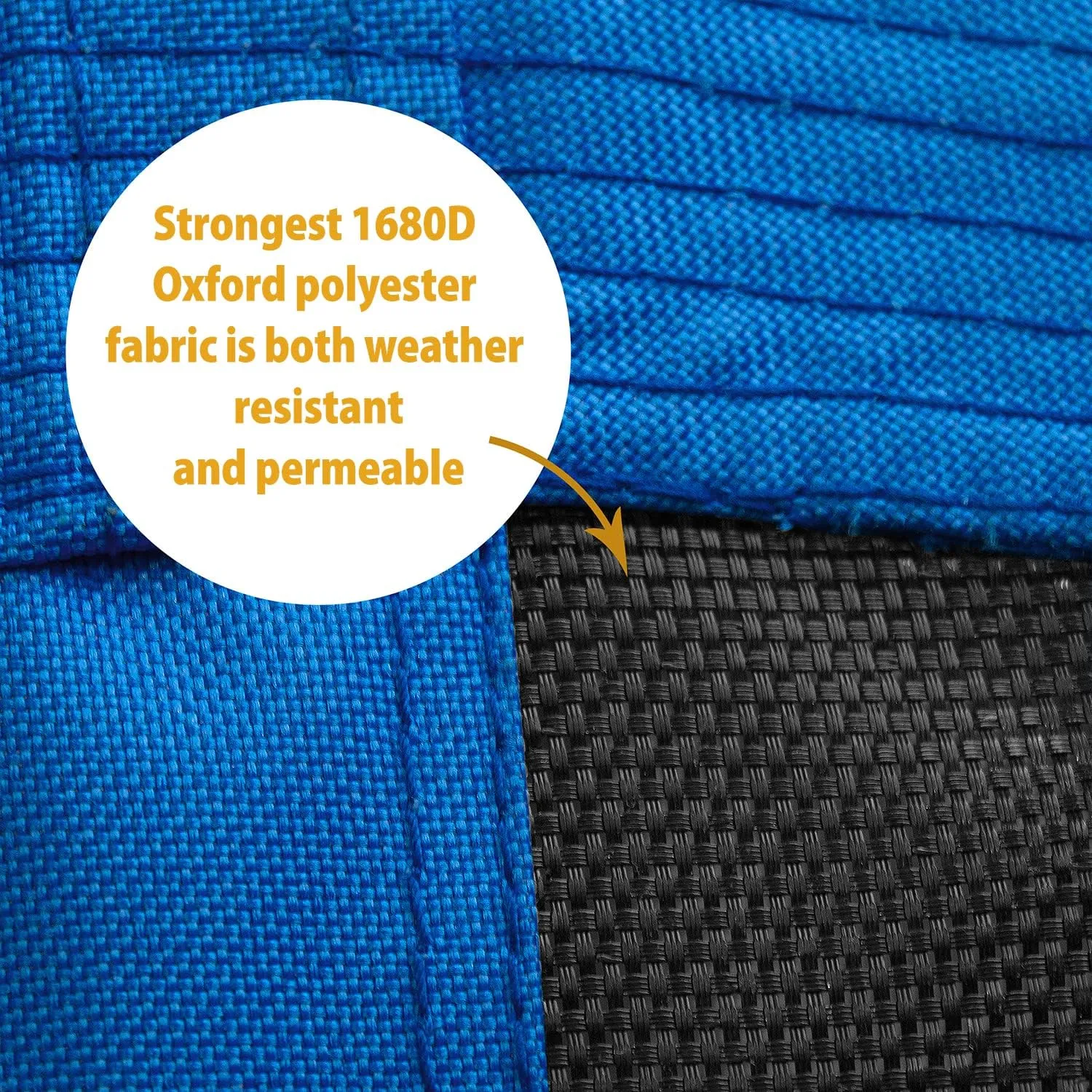 Royal Oak Replacement Fabric for 40" Saucer Tree Swings, Heavy Duty, Strong and Safe Oxford 1640D Fabric, 700 lb Weight Capacity(Blue)