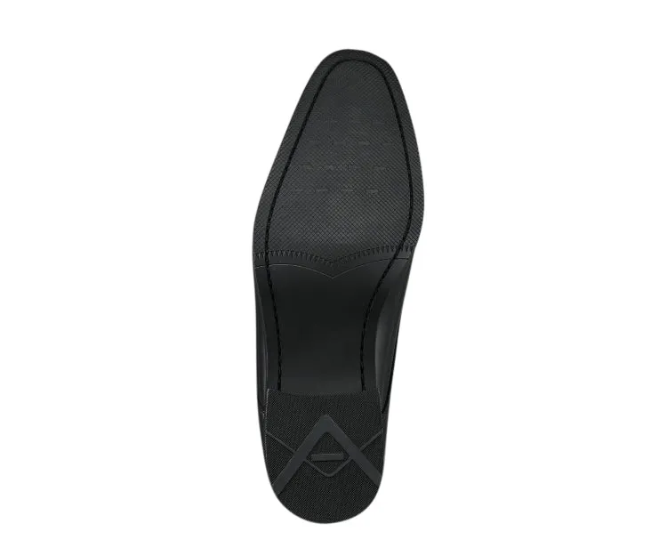 Russo Black Cap Toe Shoes